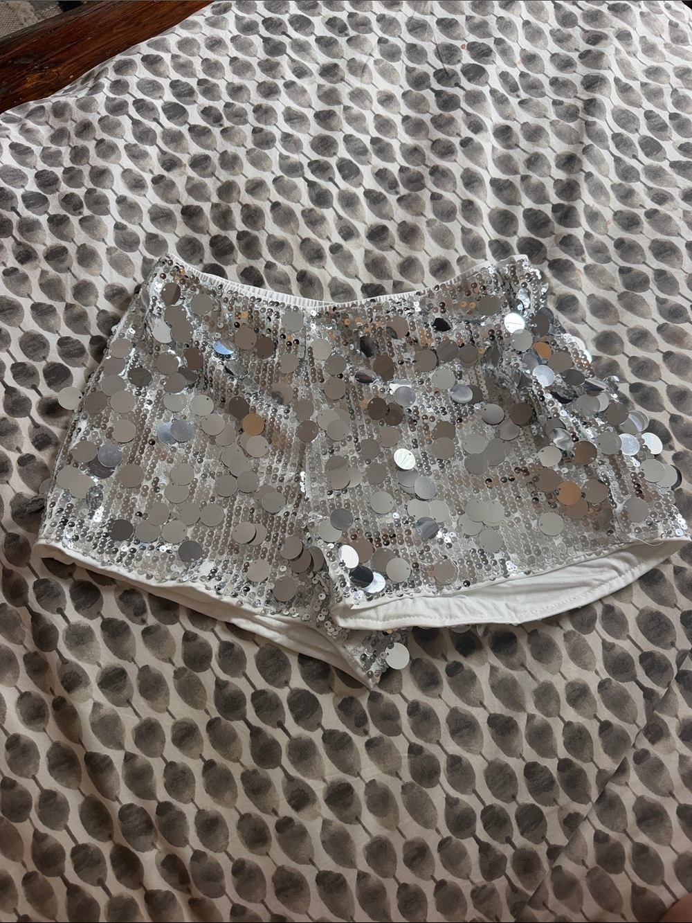 Sequin Embellished Women's Shorts